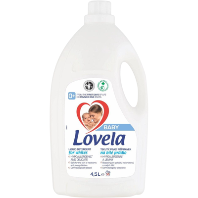 LOVELA Baby tekutý prací prípravok na bielu bielizeň 4.5 l LOVELA Baby tekutý prací prípravok na bielu bielizeň 4.5 l