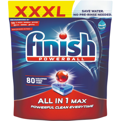 FINISH All-in-1 Max Tablety do umývačky 80 ks FINISH All-in-1 Max Tablety do umývačky 80 ks