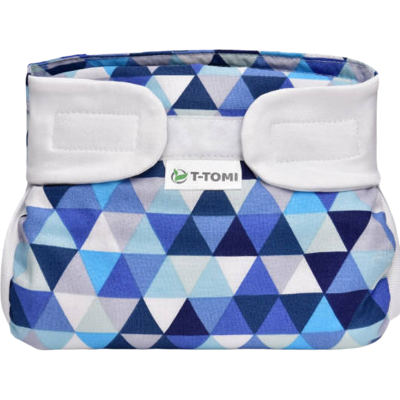 T-TOMI Ortopedické abdukčné nohavičky - suchý zips, blue triangles 5–9 kg T-TOMI Ortopedické abdukčné nohavičky - suchý zips, blue triangles 5–9 kg