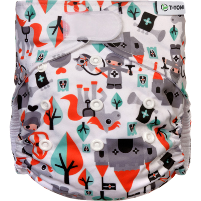 T-TOMI Plienka vrecková, typ AIO - suchý zips, 4-15kg, Knights T-TOMI Plienka vrecková, typ AIO - suchý zips, 4-15kg, Knights