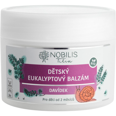NOBILIS TILIA Detský eukalyptový balzam Davídek 50 ml NOBILIS TILIA Detský eukalyptový balzam Davídek 50 ml