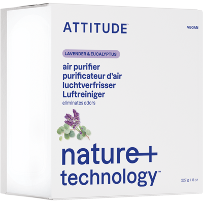 ATTITUDE Čistiaci osviežovač vzduchu Nature+ levanduľa a eukalyptus 227 g ATTITUDE Čistiaci osviežovač vzduchu Nature+ levanduľa a eukalyptus 227 g