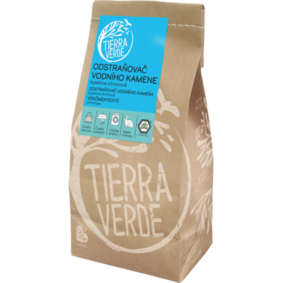 TIERRA VERDE Odstraňovač vodného kameňa koncentrovaný a vysoko účinný 1 kg TIERRA VERDE Odstraňovač vodného kameňa koncentrovaný a vysoko účinný 1 kg