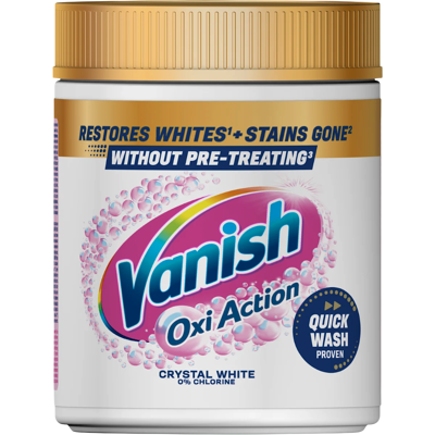 VANISH Oxi Action Prášok na bielenie a odstránenie škvŕn 470 g VANISH Oxi Action Prášok na bielenie a odstránenie škvŕn 470 g