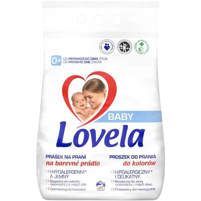 LOVELA Baby Prášok na pranie na farebnú bielizeň 4.1 kg LOVELA Baby Prášok na pranie na farebnú bielizeň 4.1 kg