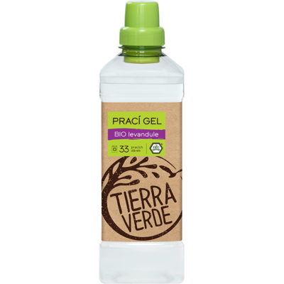 TIERRA VERDE Prací gél Bio Levanduľa 1 l TIERRA VERDE Prací gél Bio Levanduľa 1 l