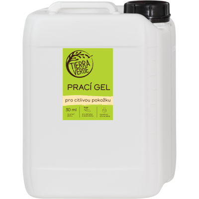 TIERRA VERDE Prací gél pre citlivú pokožku 5 l TIERRA VERDE Prací gél pre citlivú pokožku 5 l