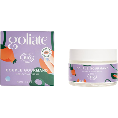 GOLIATE Jedlý masážny a lubrikačný olej 2v1 bio oriešok 50 ml GOLIATE Jedlý masážny a lubrikačný olej 2v1 bio oriešok 50 ml