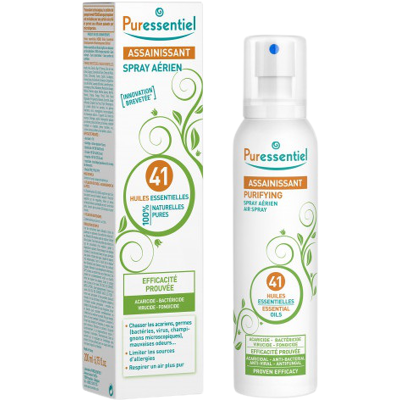 PURESSENTIEL Purifying Air Spray 41 essential oils Dezinfekčný roztok v spreji 200 ml PURESSENTIEL Purifying Air Spray 41 essential oils Dezinfekčný roztok v spreji 200 ml