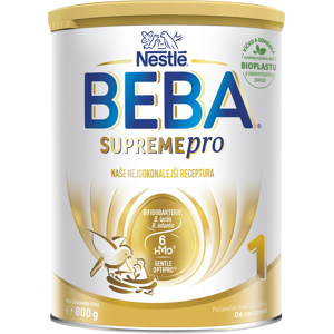 NESTLÉ BEBA SUPREMEpre 1 počiatočné dojčenské mlieko od narodenia 6HMO 800 g NESTLÉ BEBA SUPREMEpre 1 počiatočné dojčenské mlieko od narodenia 6HMO 800 g