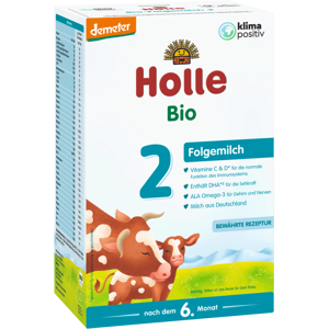 HOLLE BIO pokračovacia detská mliečna výživa 2 od 6 mesiacov 600 g HOLLE BIO pokračovacia detská mliečna výživa 2 od 6 mesiacov 600 g