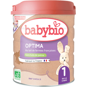 Babybio Počiatočné dojčenské bio mlieko Optima 1 800 g