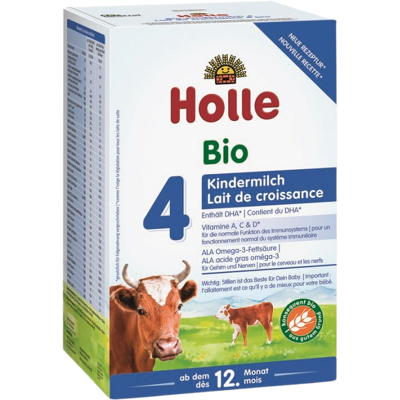 HOLLE Bio dojčenská mliečna výživa 4 600 g HOLLE Bio dojčenská mliečna výživa 4 600 g