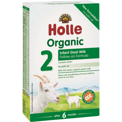HOLLE Bio detská mliečna výživa na báze kozieho mlieka 2 pokračovacia formula 400 g HOLLE Bio detská mliečna výživa na báze kozieho mlieka 2 pokračovacia formula 400 g