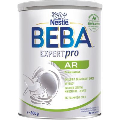 NESTLÉ BEBA EXPERT pre AR pri grckaní, mliečna dojčenská výživa 800 g NESTLÉ BEBA EXPERT pre AR pri grckaní, mliečna dojčenská výživa 800 g