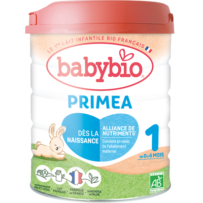 BABYBIO Primea 1 počiatočné dojčenské bio mlieko 800 g BABYBIO Primea 1 počiatočné dojčenské bio mlieko 800 g
