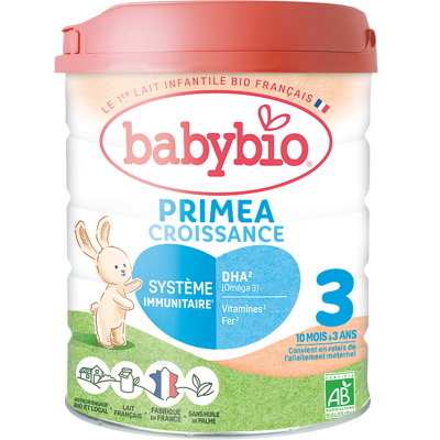 BABYBIO Primea 3 batoľacie dojčenské bio mlieko 800 g BABYBIO Primea 3 batoľacie dojčenské bio mlieko 800 g