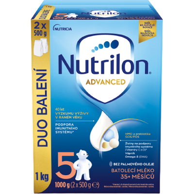 NUTRILON 5 detská mliečna dojčenská výživa v prášku 1000 g NUTRILON 5 detská mliečna dojčenská výživa v prášku 1000 g