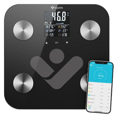 TRUELIFE FitScale W6 BT Black Osobná váha TRUELIFE FitScale W6 BT Black Osobná váha