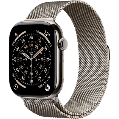 APPLE Watch 11 GPS + Cellular 46mm Prírodný titán s prírodným milánskym ťahom- M/L APPLE Watch 11 GPS + Cellular 46mm Prírodný titán s prírodným milánskym ťahom- M/L