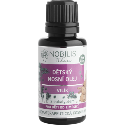 NOBILIS TILIA Detský nosný olej Vilík 20 ml NOBILIS TILIA Detský nosný olej Vilík 20 ml