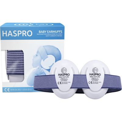 HASPRO BABY slúchadlá na uši modré HASPRO BABY slúchadlá na uši modré