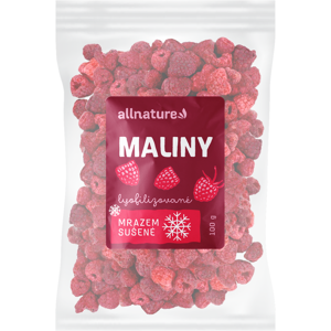 ALLNATURE Malina sušená mrazom 100 g ALLNATURE Malina sušená mrazom 100 g