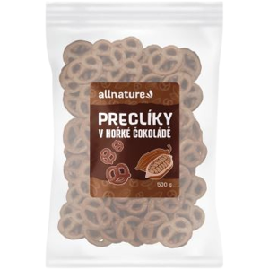 ALLNATURE Praclíky v horkej čokoláde 500 g ALLNATURE Praclíky v horkej čokoláde 500 g