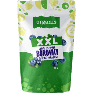 ORGANIS Čučoriedky sušené mrazom XXL 90 g ORGANIS Čučoriedky sušené mrazom XXL 90 g