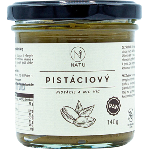 NATU Pistáciový krém 140 g NATU Pistáciový krém 140 g