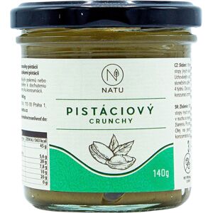 NATU Pistáciový krém crunchy 140 g NATU Pistáciový krém crunchy 140 g