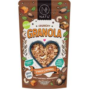 NATU Granola Slaný karamel 400 g NATU Granola Slaný karamel 400 g
