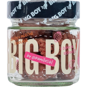 BIG BOY® Jahody v mliečnej čokoláde 60 g BIG BOY® Jahody v mliečnej čokoláde 60 g