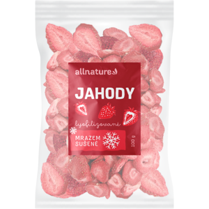 ALLNATURE Jahoda sušená mrazom 100 g ALLNATURE Jahoda sušená mrazom 100 g