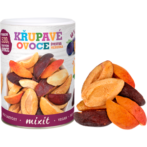 MIXIT Švestka Marhuľa Chrumkavý ovocie 65 g MIXIT Švestka Marhuľa Chrumkavý ovocie 65 g
