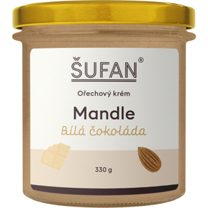 ŠUFAN Mandle s bielou čokoládou 330 g ŠUFAN Mandle s bielou čokoládou 330 g