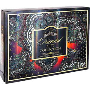 BASILUR Orient Assorted papierová kazeta 60 sáčků BASILUR Orient Assorted papierová kazeta 60 sáčků
