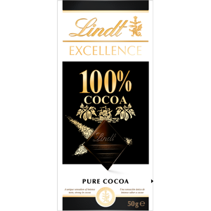 LINDT Čokoláda EXCELLENCE Extra horká 100% kakaa, 100 g LINDT Čokoláda EXCELLENCE Extra horká 100% kakaa, 100 g