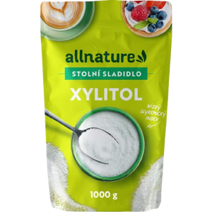 ALLNATURE Xylitol brezový cukor 1000 g ALLNATURE Xylitol brezový cukor 1000 g