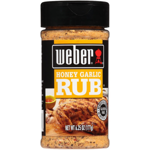 WEBER Korenie Honey Garlic Rub Seasoning 177 g WEBER Korenie Honey Garlic Rub Seasoning 177 g