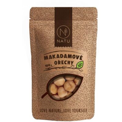 NATU Makadamové orechy 100 g NATU Makadamové orechy 100 g
