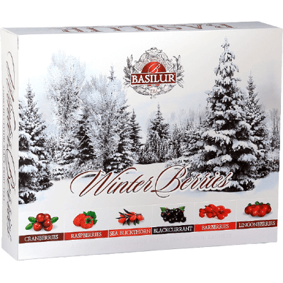 BASILUR Winter Berries Assorted obal 120 g gastro vrecká 60 ks BASILUR Winter Berries Assorted obal 120 g gastro vrecká 60 ks