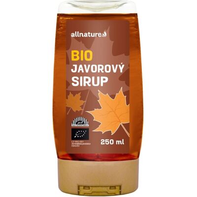 ALLNATURE Javorový sirup BIO 250 ml ALLNATURE Javorový sirup BIO 250 ml