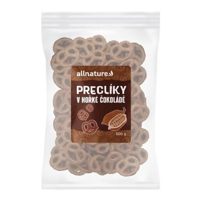 ALLNATURE Praclíky v horkej čokoláde 500 g ALLNATURE Praclíky v horkej čokoláde 500 g