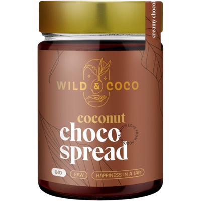 WILD & COCO Kokosová nátierka čokoládová BIO 300 g WILD & COCO Kokosová nátierka čokoládová BIO 300 g