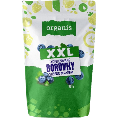 ORGANIS Čučoriedky sušené mrazom XXL 90 g ORGANIS Čučoriedky sušené mrazom XXL 90 g