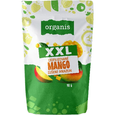 ALLNATURE Organis Mango sušené mrazom XXL 90 g ALLNATURE Organis Mango sušené mrazom XXL 90 g