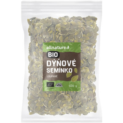 ALLNATURE Tekvicové semienko BIO 500 g ALLNATURE Tekvicové semienko BIO 500 g