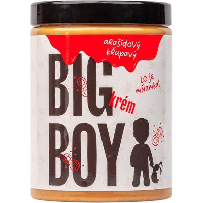 BIG BOY Arašidový krém s chrumkami 1000 g BIG BOY Arašidový krém s chrumkami 1000 g
