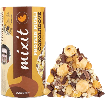 MIXIT Proteínovia müsli Adama Ondra s čokoládou 450 g MIXIT Proteínovia müsli Adama Ondra s čokoládou 450 g